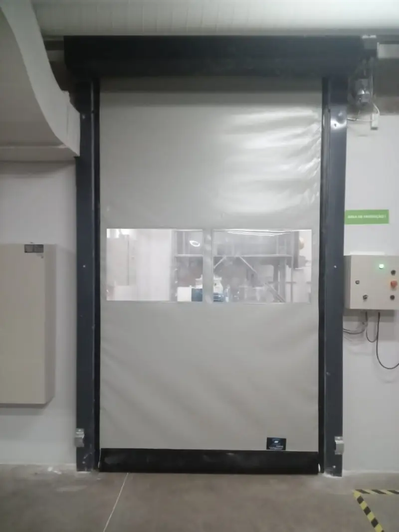 Porta frigorífica industrial